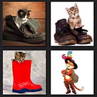 4 pics 1 movie answer cheat Puss in Boots