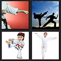 4 pics 1 movie answer cheat The Karate Kid