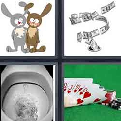 4 pics 1 word 5 letters cards